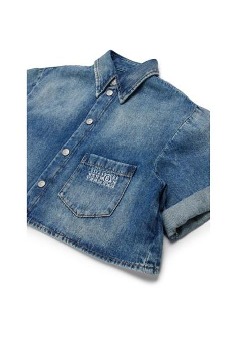 Camicia crop MM6 KIDS MAISON MARGIELA | M60763 MM07AM601